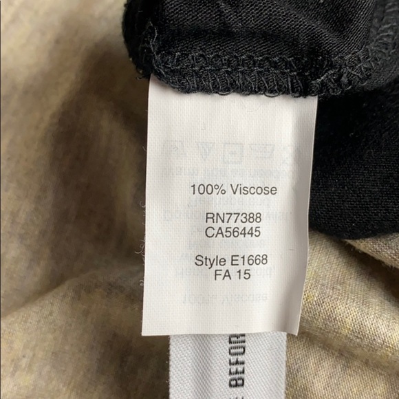 MADEWELL Color Block Knit V Neck Top L - Picture 4 of 6